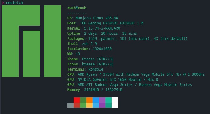 neofetch